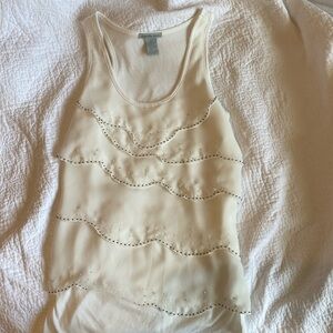 Charlotte Russe Ruffle Tank Top